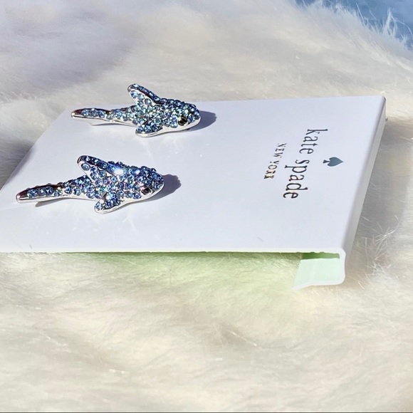 NEW KATE SPADE CALIFORNIA DREAMING PAVE EARRINGS - Picture 2 of 10